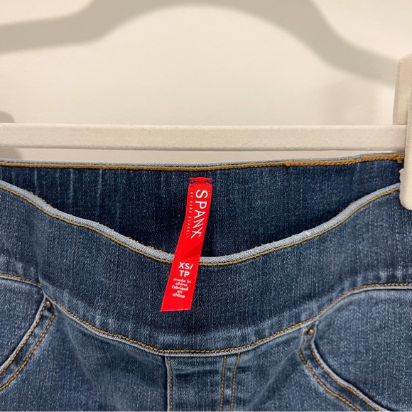 SPANX NWOT Distressed Ankle Skinny Leg Jeans - Picture 6 of 6